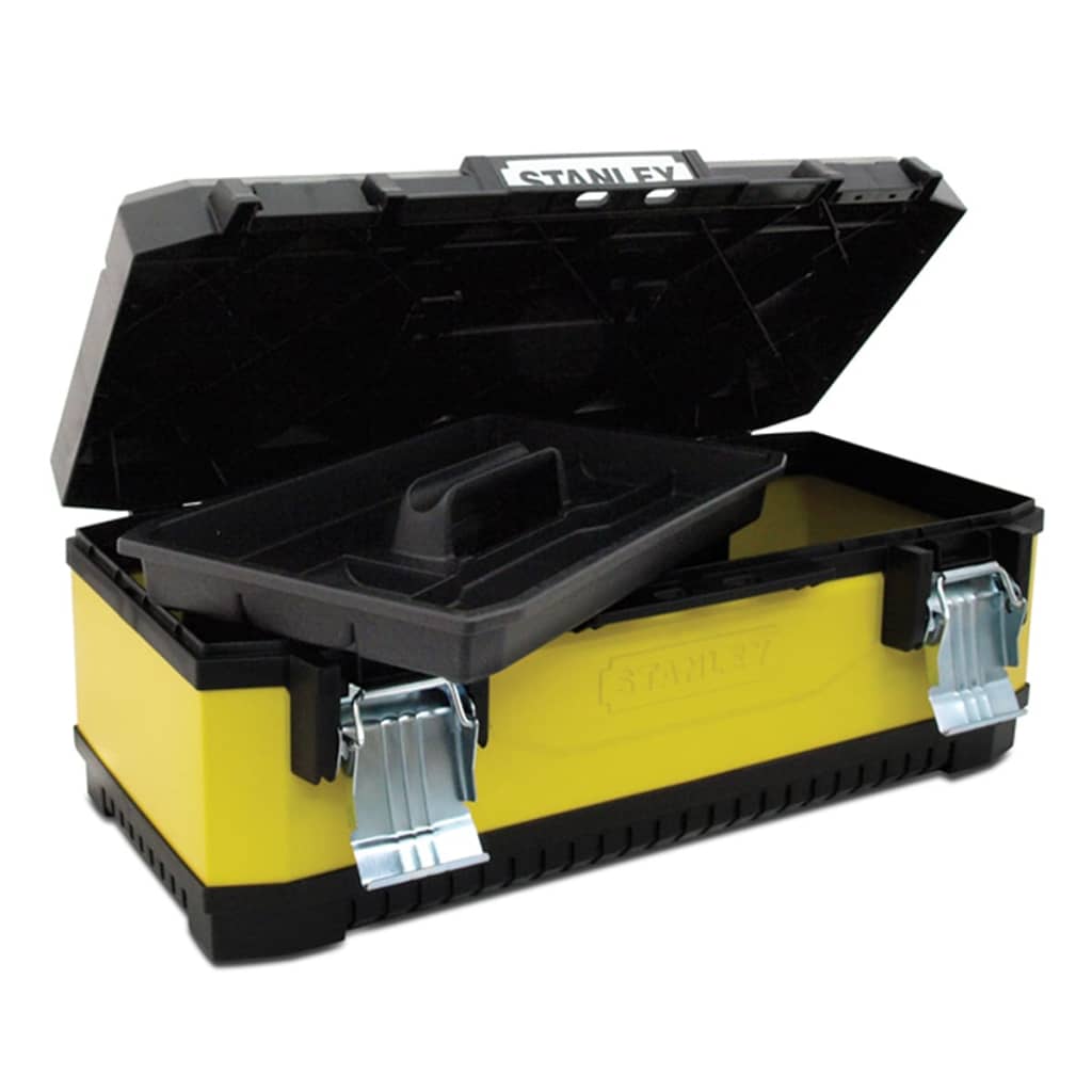 Stanley 20 Inch Metal/Plastic Toolbox