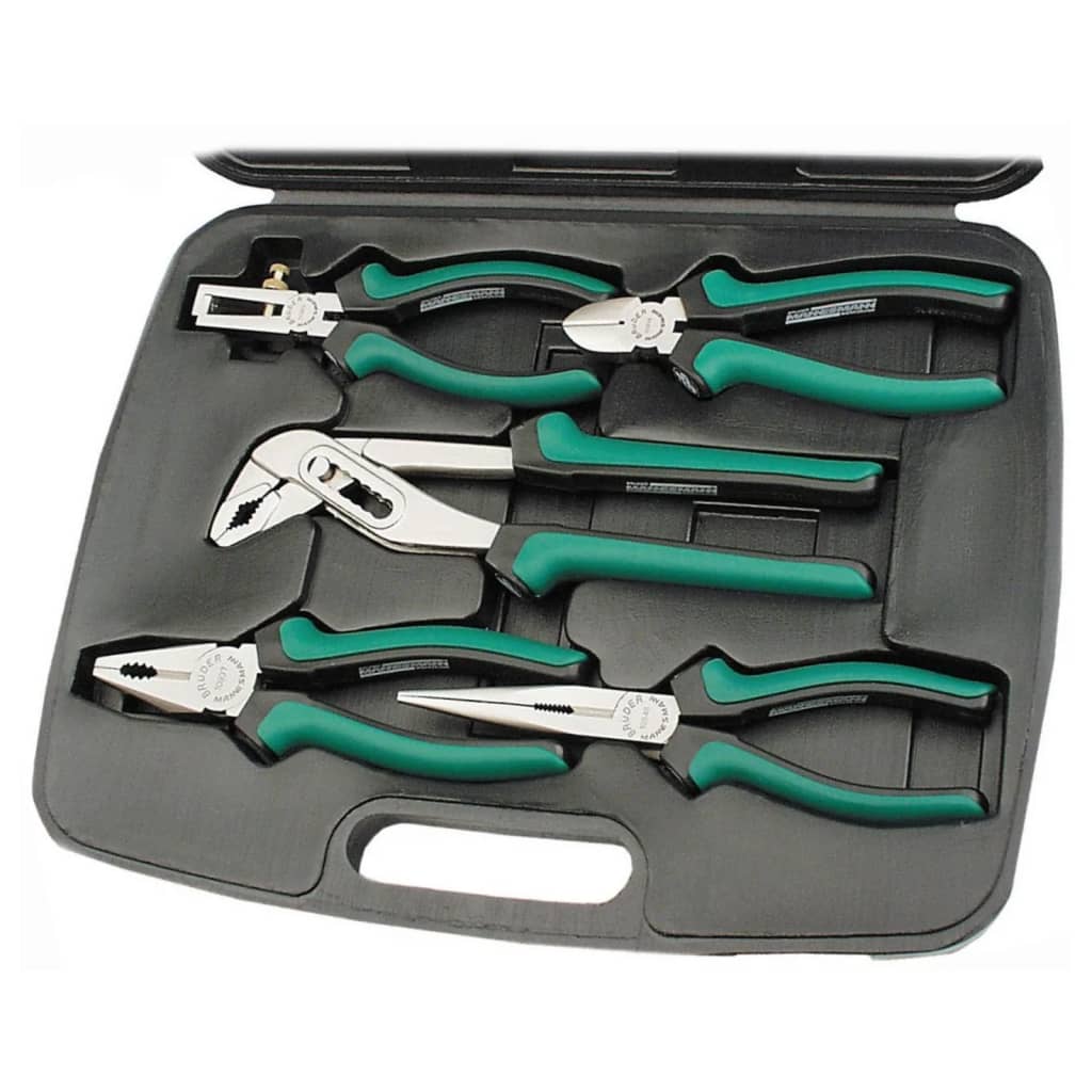 Brüder Mannesmann 5 Piece Pliers Set