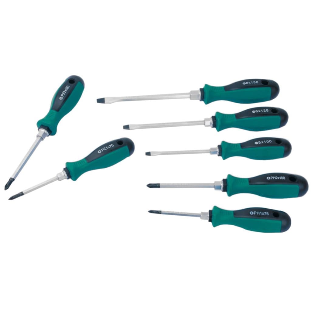 Brüder Mannesmann Seven Piece Screwdriver Set 11115