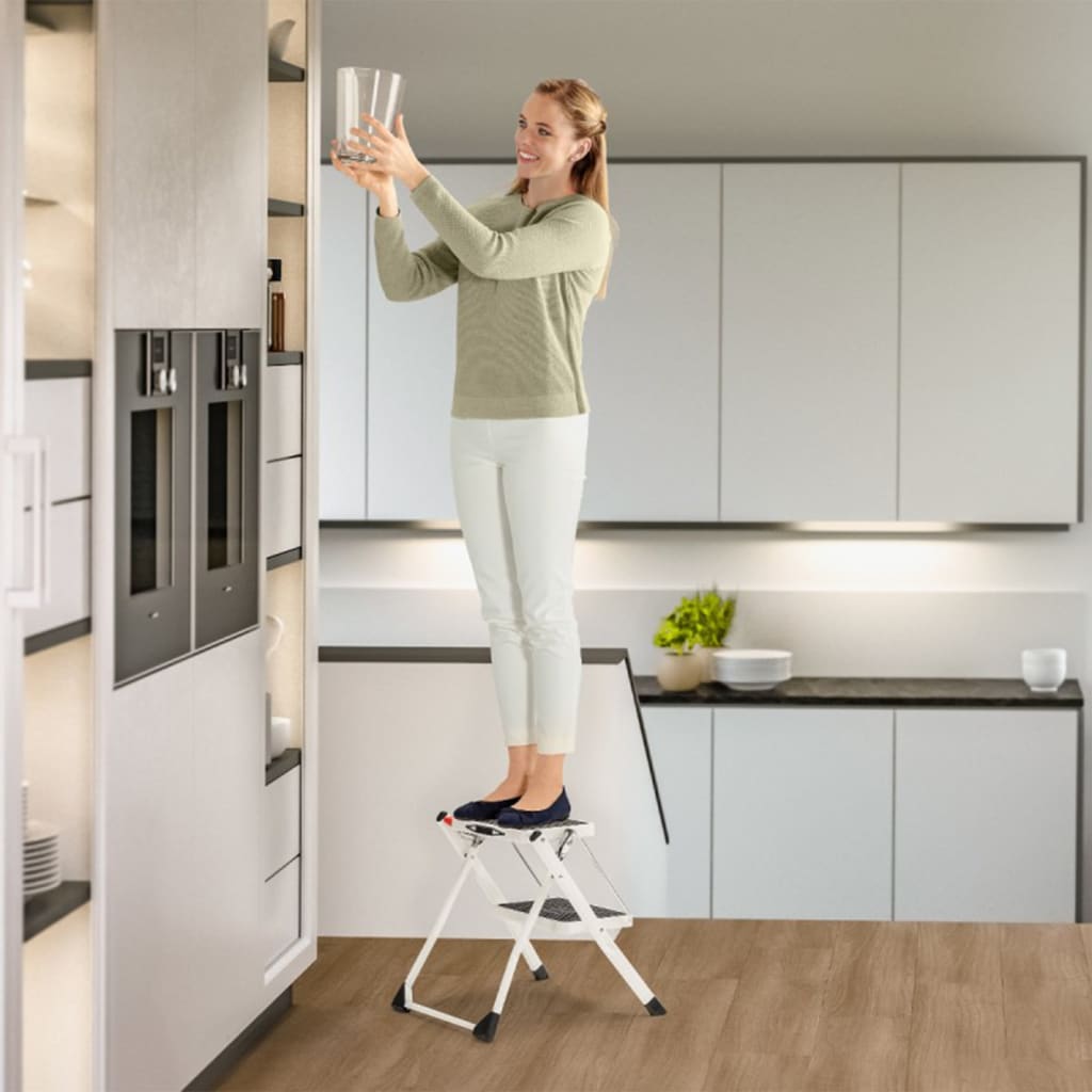 Hailo Stepladder with 2 Steps Mini 45 cm Steel 4310-001