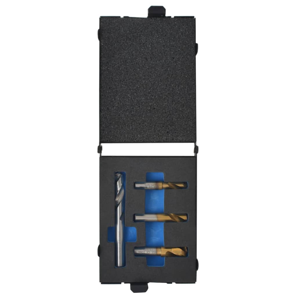 4 Piece Spot Weld Drill Bit Set HSS