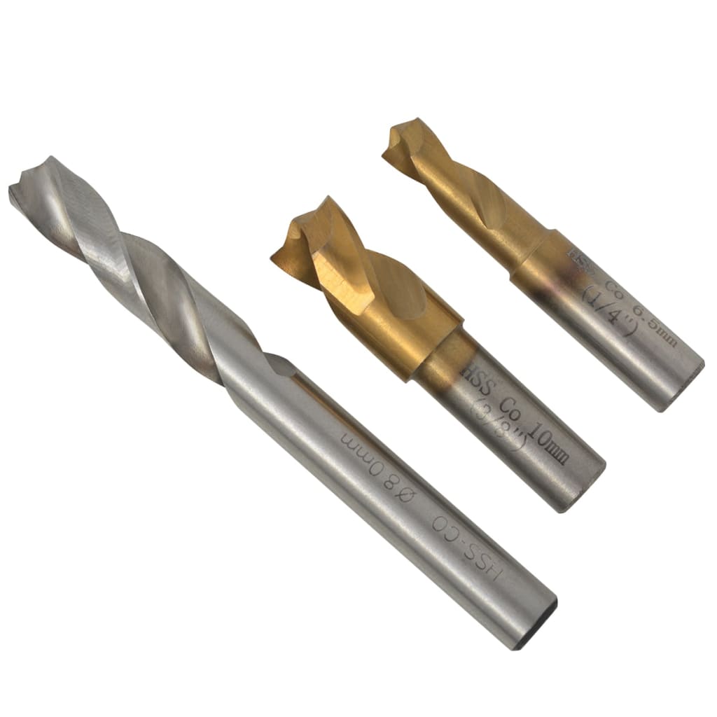 4 Piece Spot Weld Drill Bit Set HSS