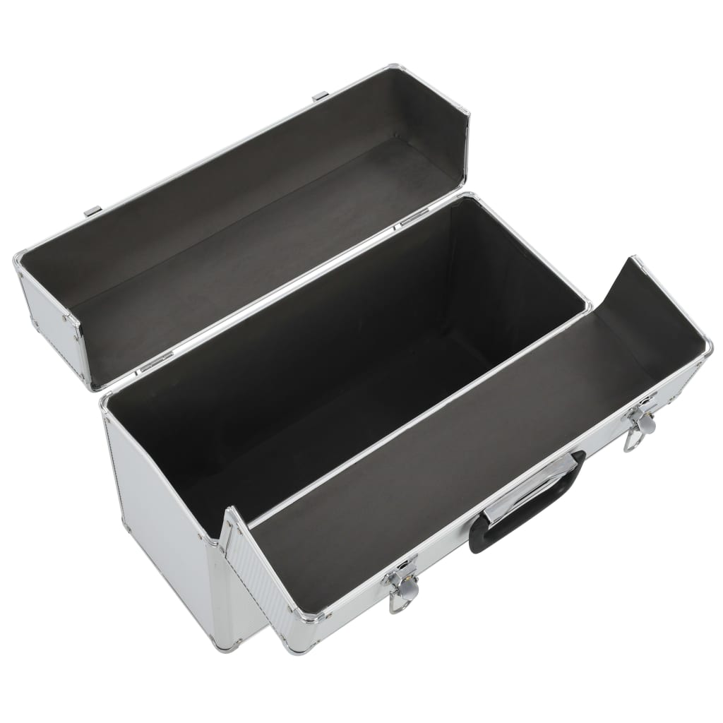 Tool Case 47x36x20 cm Silver Aluminium