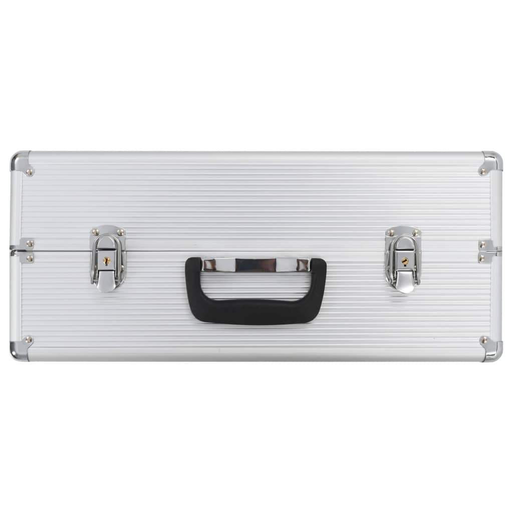 Tool Case 47x36x20 cm Silver Aluminium