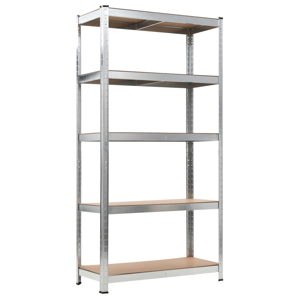 Storage Shelves 2 pcs 90x40x180 cm MDF