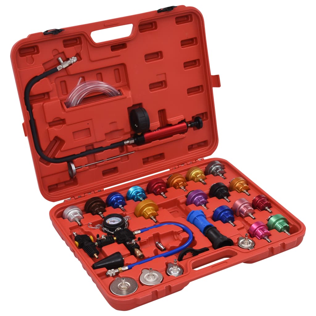 28 Piece Cooling System & Radiator Cap Pressure Tester