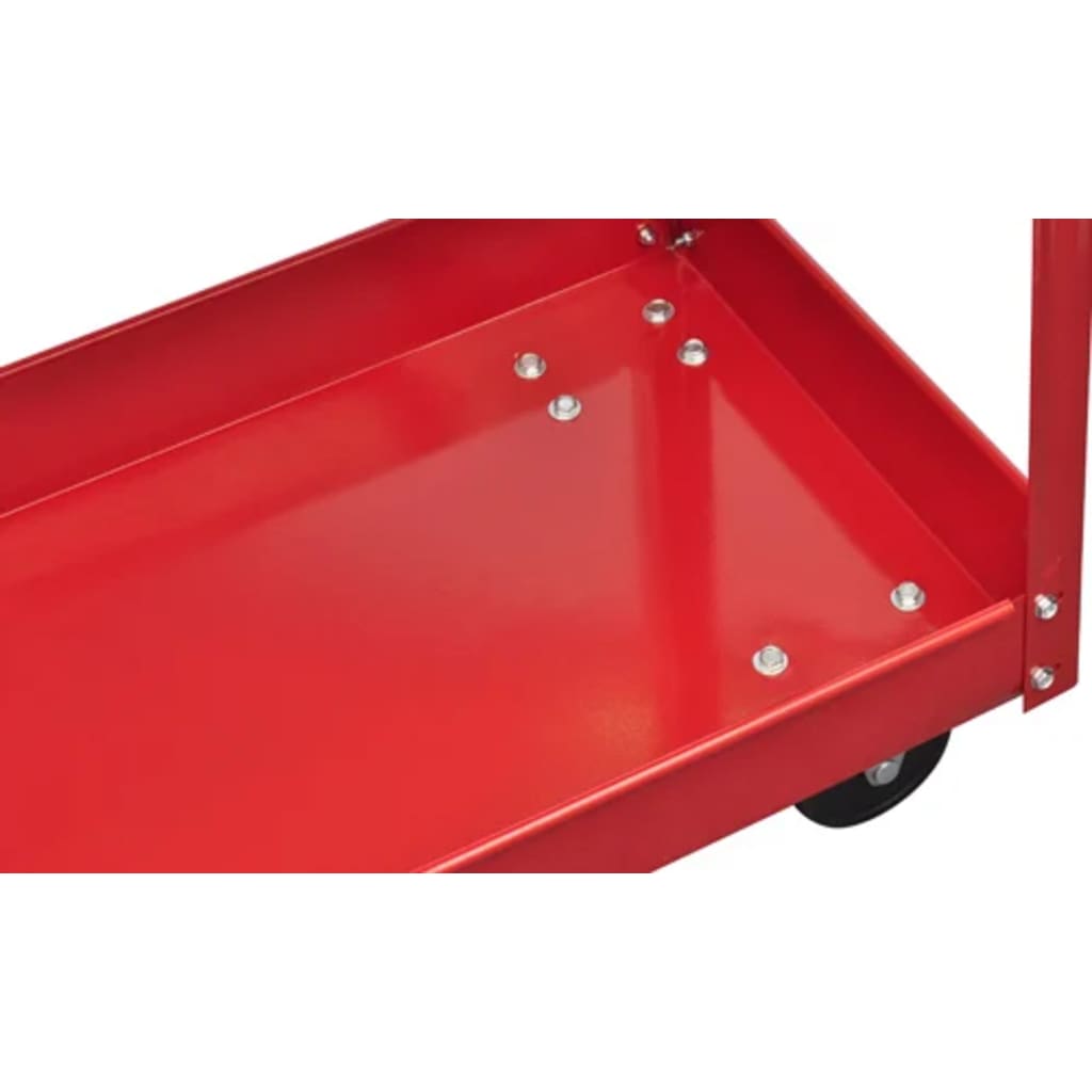 Workshop Tool Trolley 100 kg Red