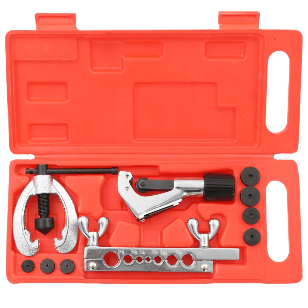 Flaring Tool Kit Set Tube Bender Pipe Repair With Case