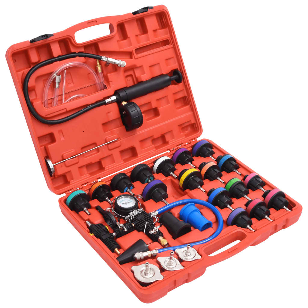 28 Piece Radiator Pressure Tester Kit