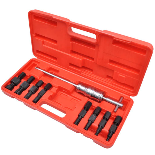 9 pcs Blind Hole Bearing Puller Tool Set