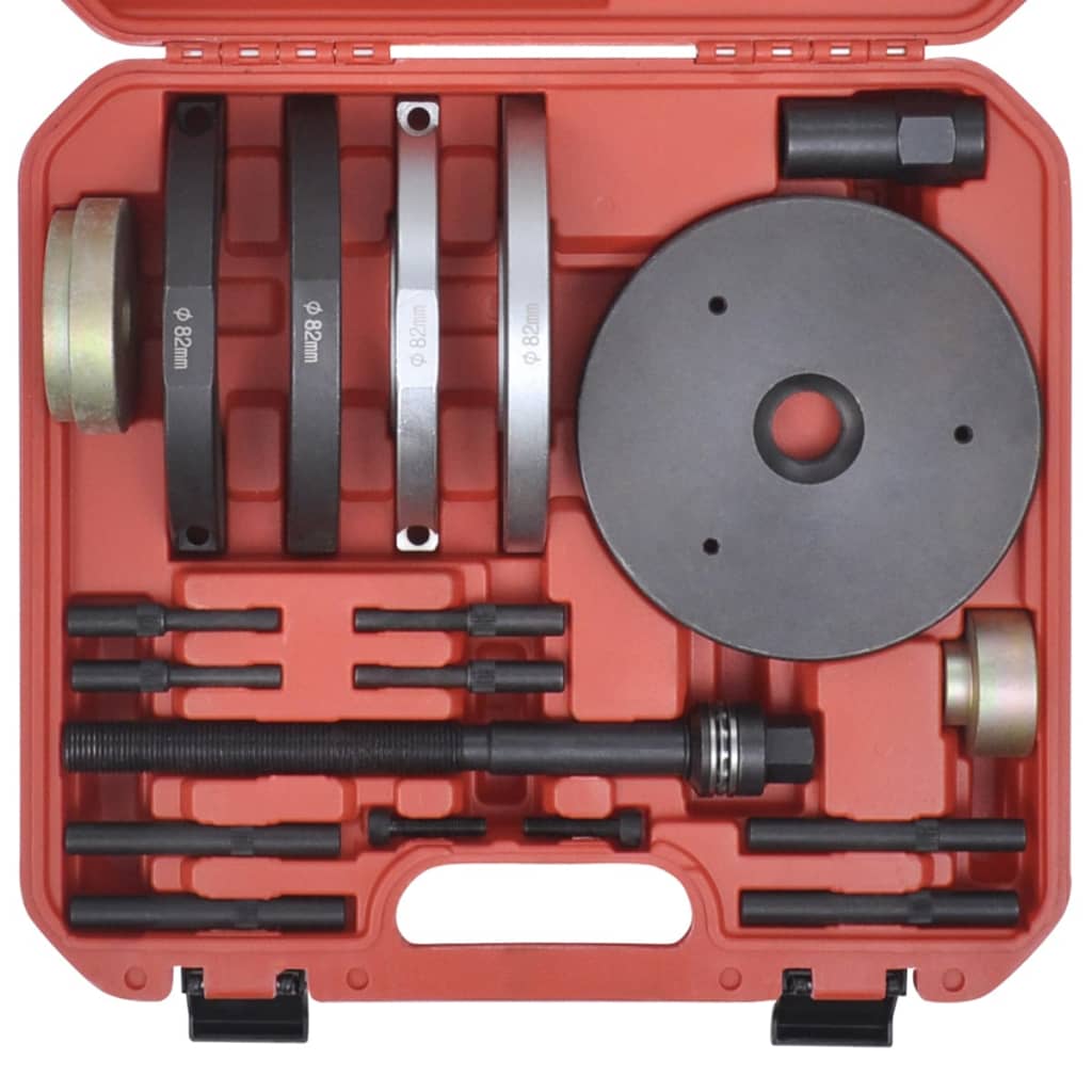 19 pcs GEN2 Wheel Hub Bearing Tool Kit 82mm for Ford, Land Rover,Volvo