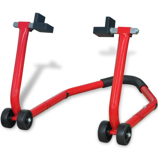 Motorcycle Rear Paddock Stand Red