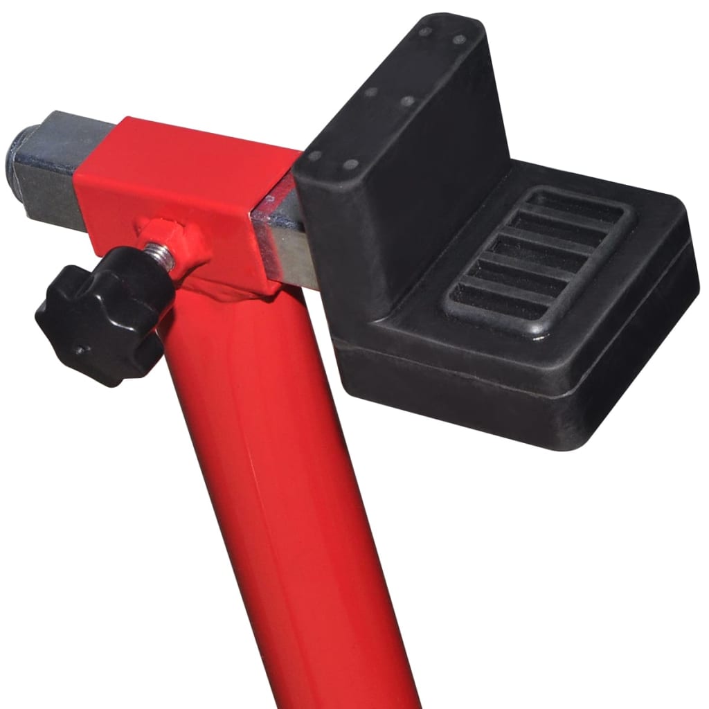 Motorcycle Rear Paddock Stand Red