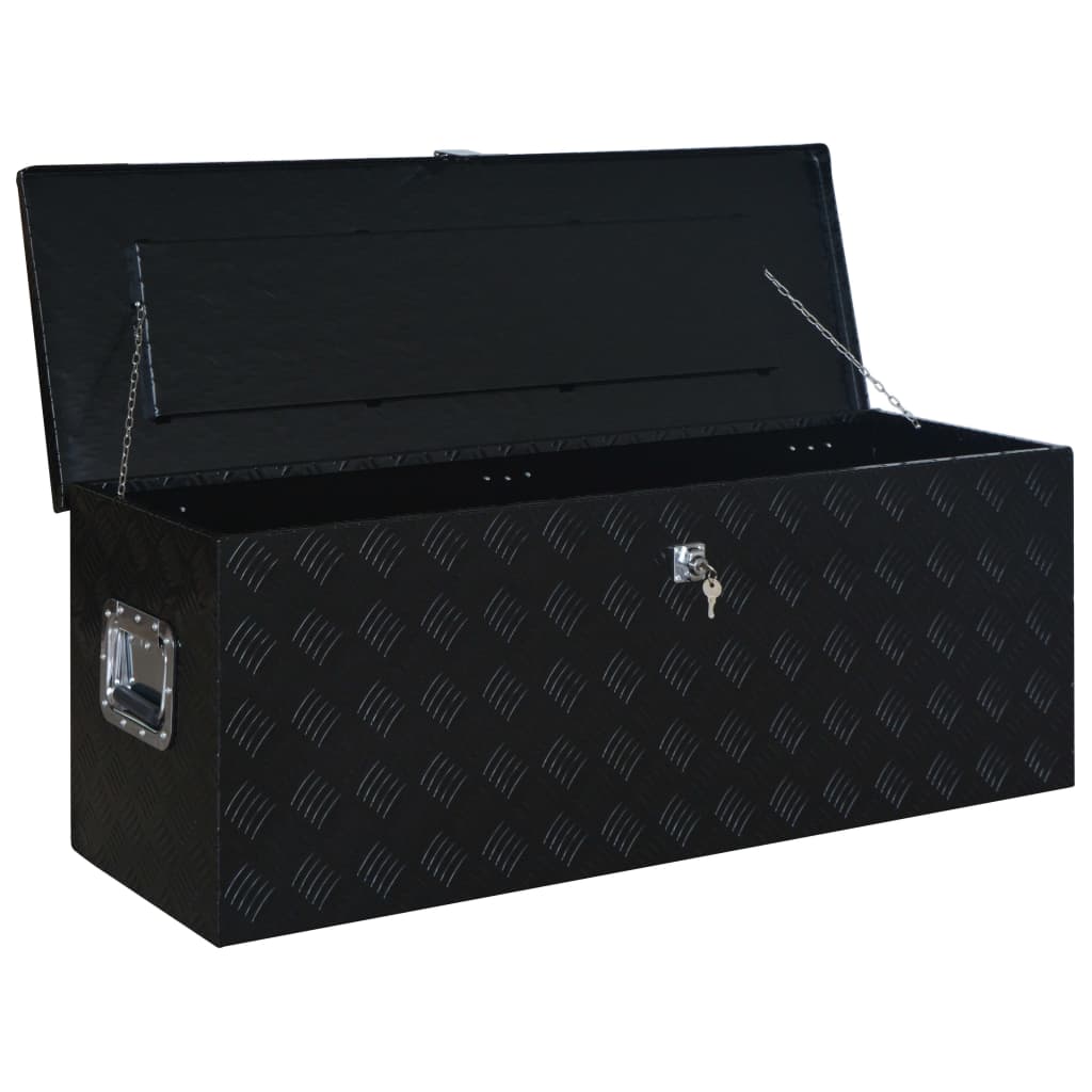 Aluminium Box 1085x370x400 mm Black