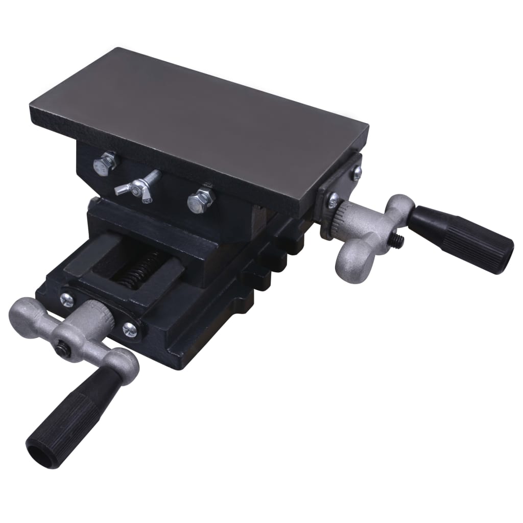 Manually Operated Cross Slide Vice Table