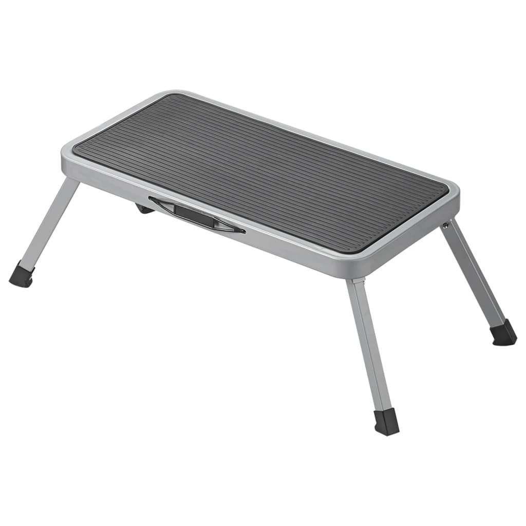 ProPlus Folding Single Step Stool 150kg XL Metal