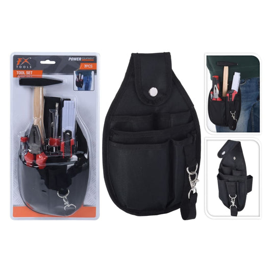 FX-Tools 7 Piece Tool Belt Set Filled