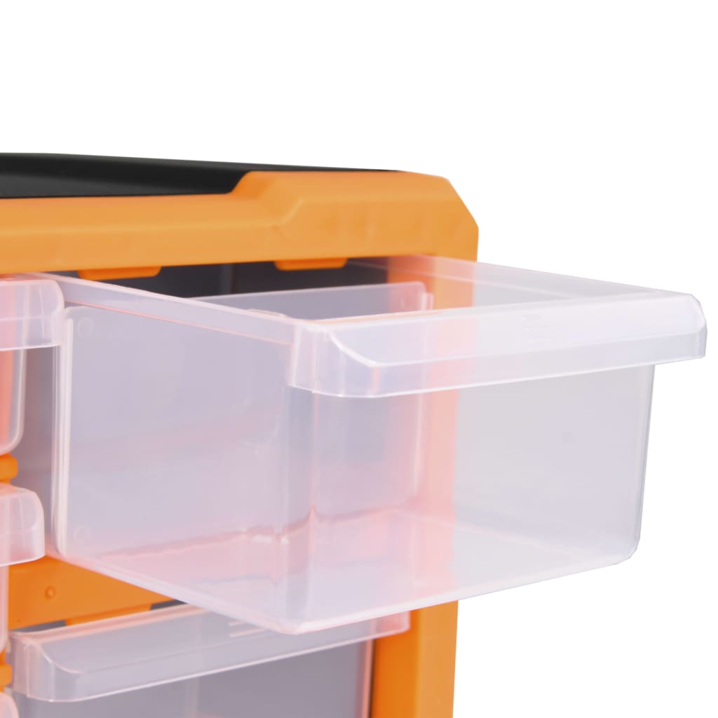 Multi-drawer Organisers with 12 Drawers 2 pcs 26.5x16x26 cm