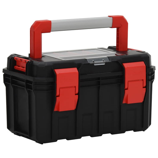 Tool Box Black and Red 45x28x26.5 cm