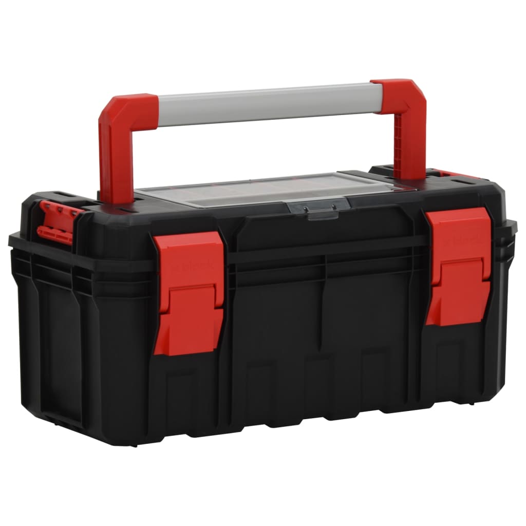 Tool Box Black and Red 55x28x26.5 cm