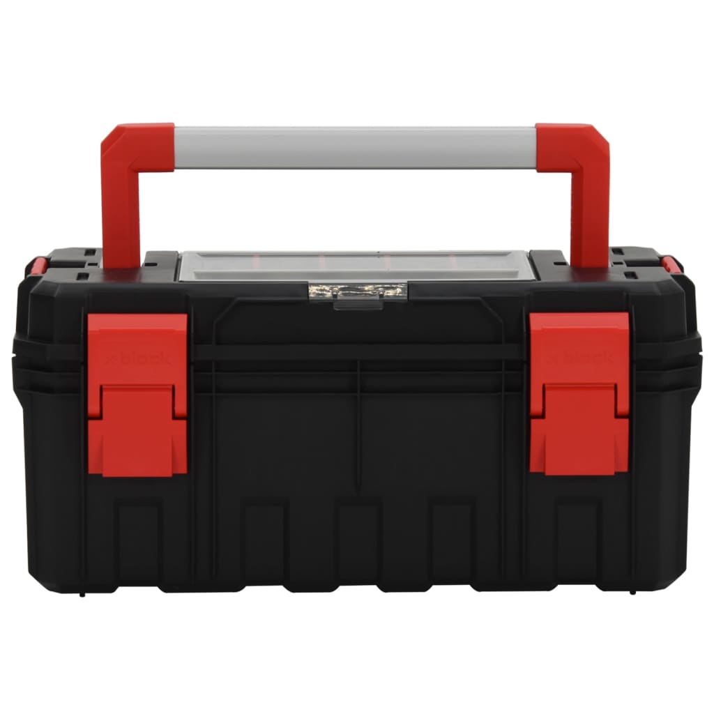 Tool Box Black and Red 55x28x26.5 cm