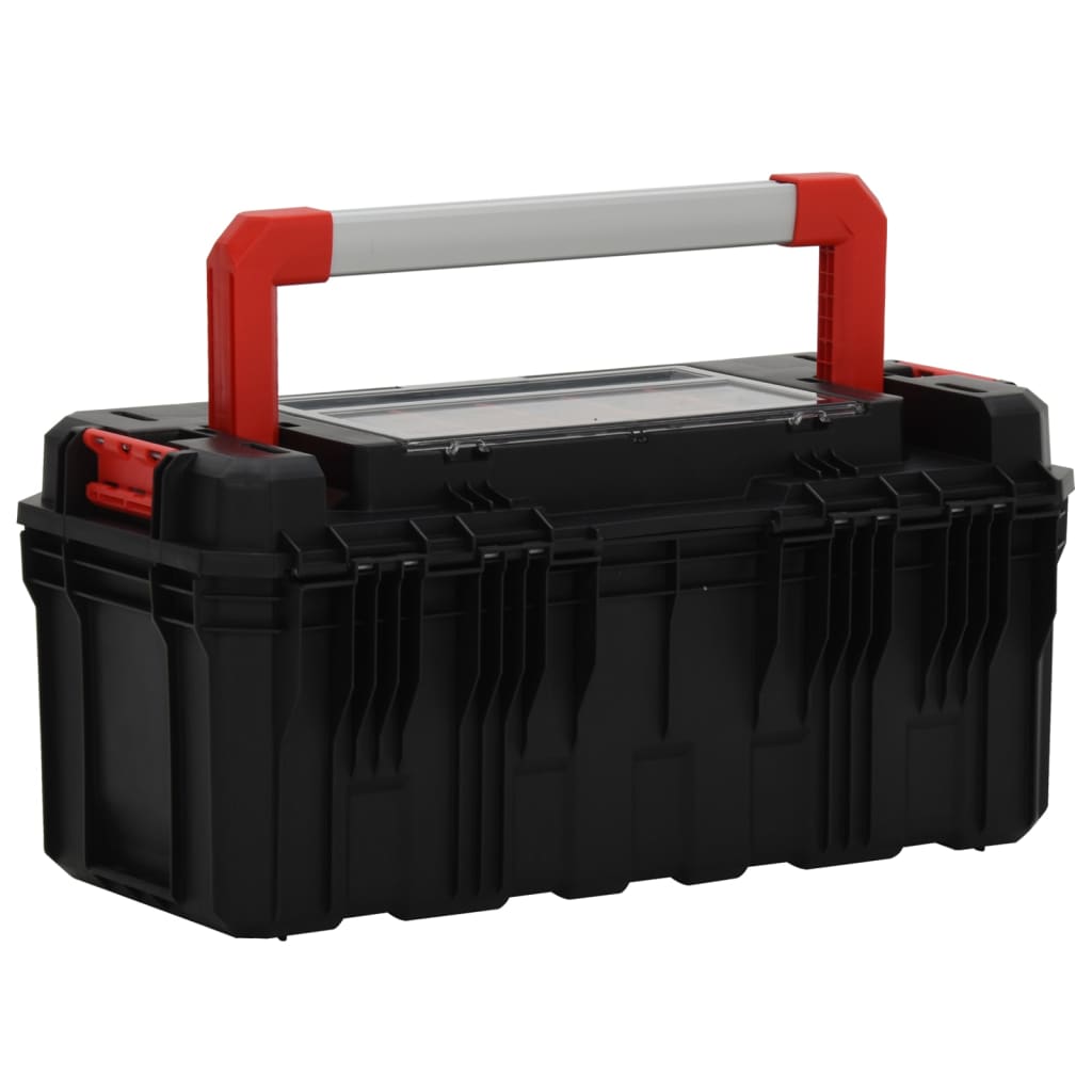 Tool Box Black and Red 55x28x26.5 cm