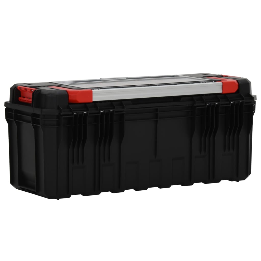 Tool Box Black and Red 65x28x31.5 cm