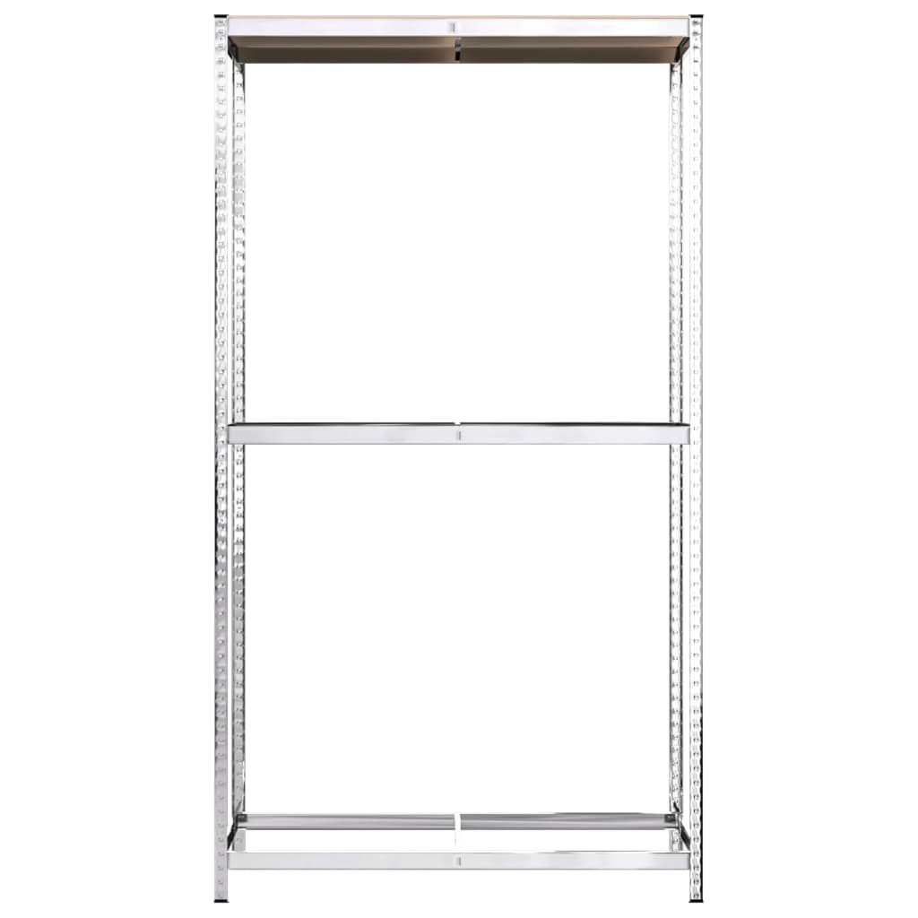 2-Layer Tire Rack Silver 110x40x180 cm Steel