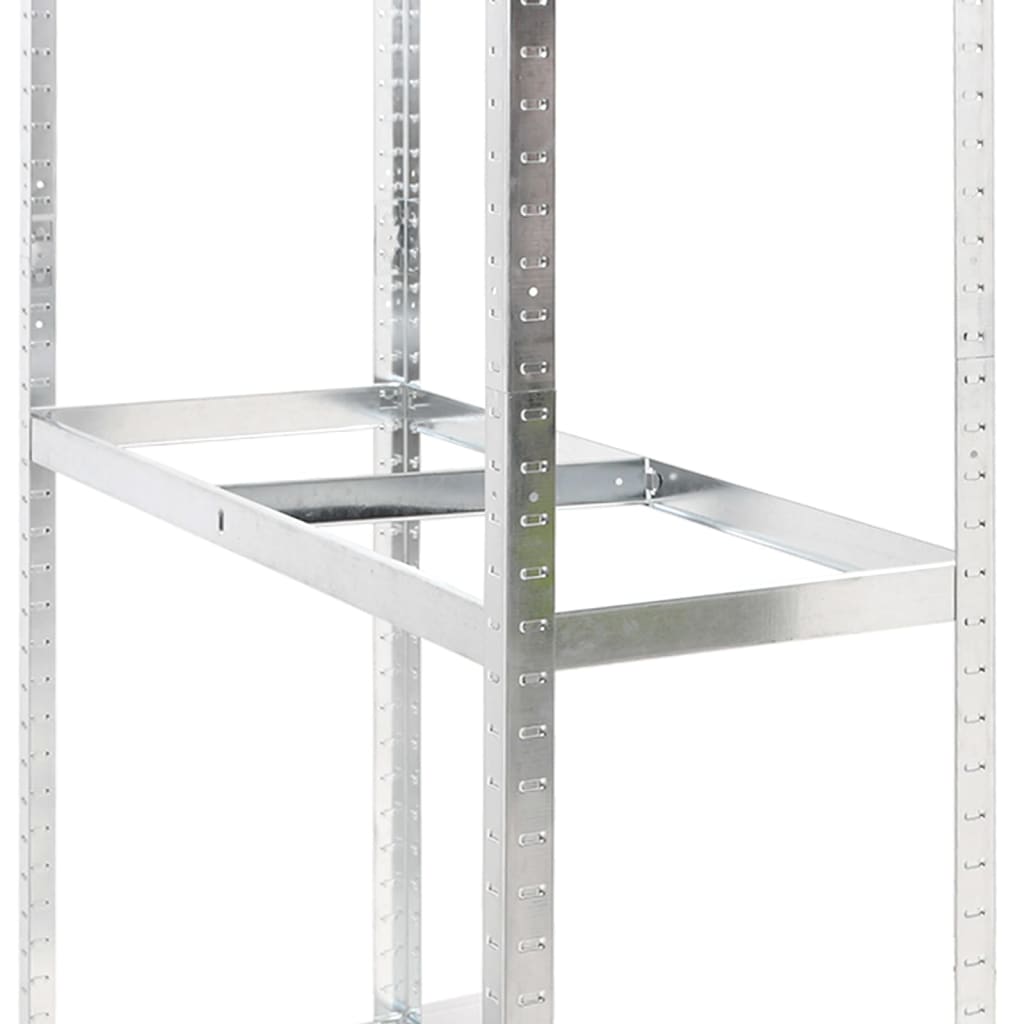 2-Layer Tire Rack Silver 110x40x180 cm Steel