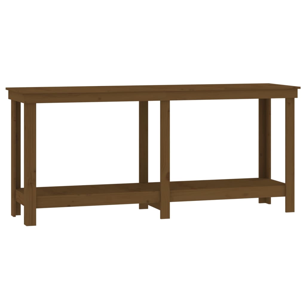 Work Bench Honey Brown 180x50x80 cm Solid Wood Pine