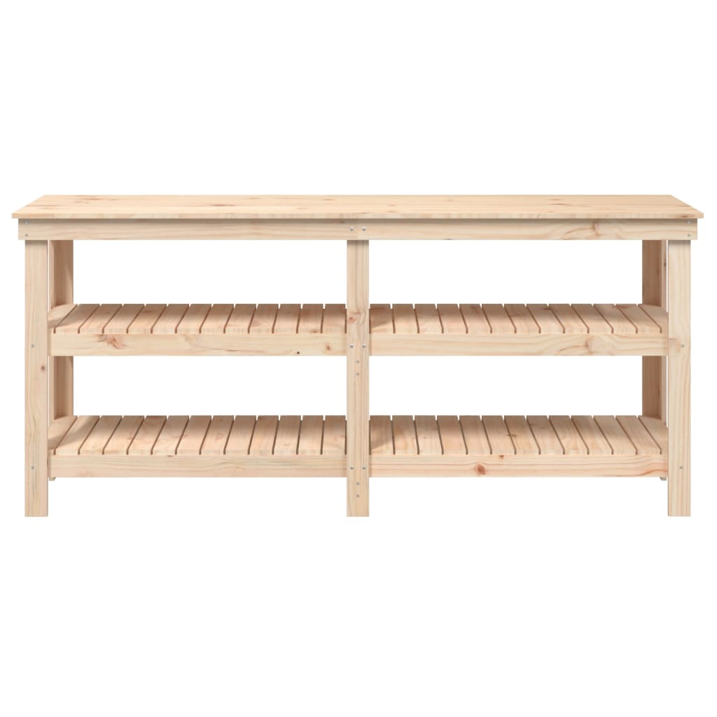 Work Bench 181x50x80 cm Solid Wood Pine