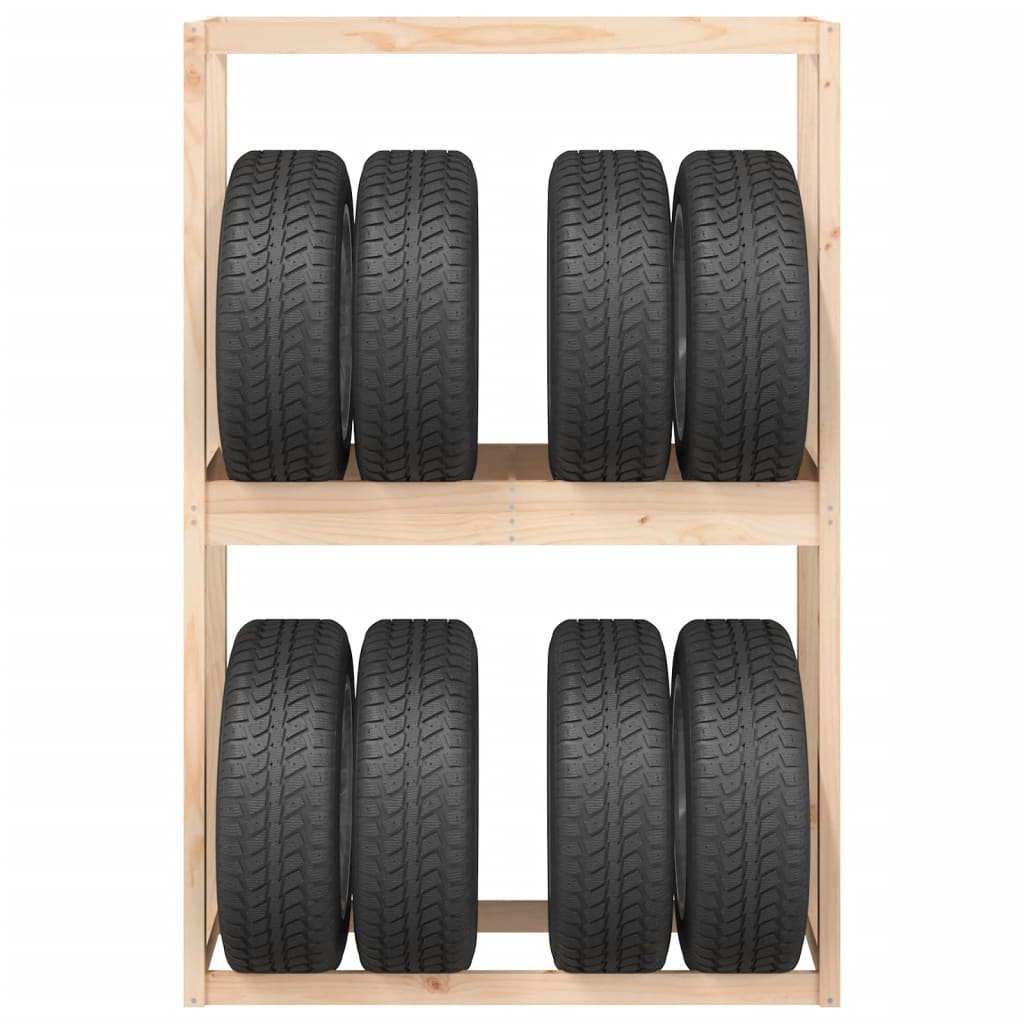 Tire Rack 120x40x180 cm Solid Wood Pine