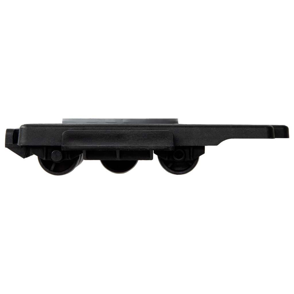 Moving Dollies with 8 Wheels 4 pcs Black Polypropylene 150 kg