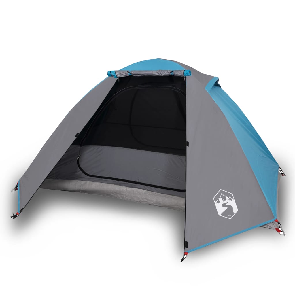 Camping Tent Dome 2-Person Blue Waterproof