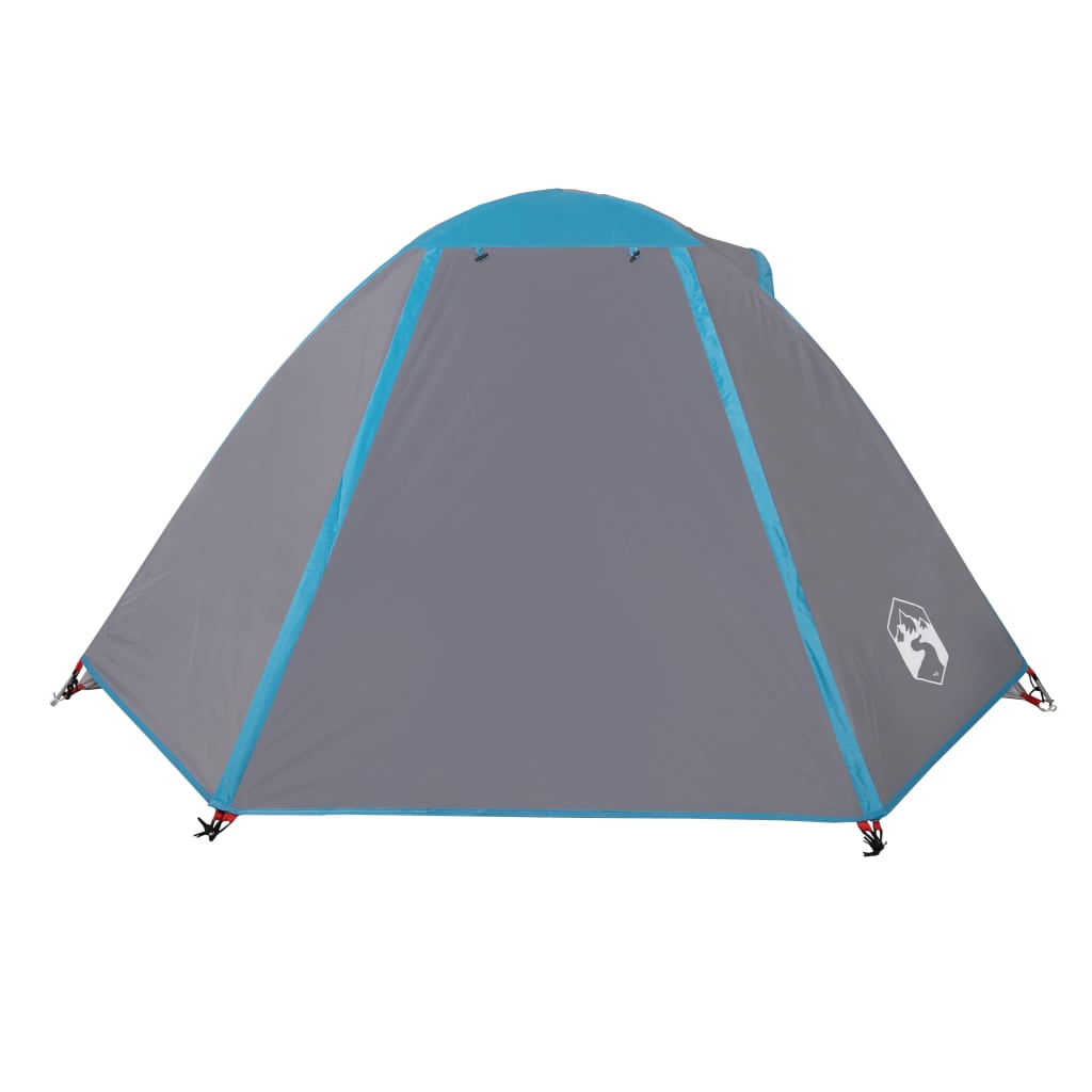 Camping Tent Dome 2-Person Blue Waterproof