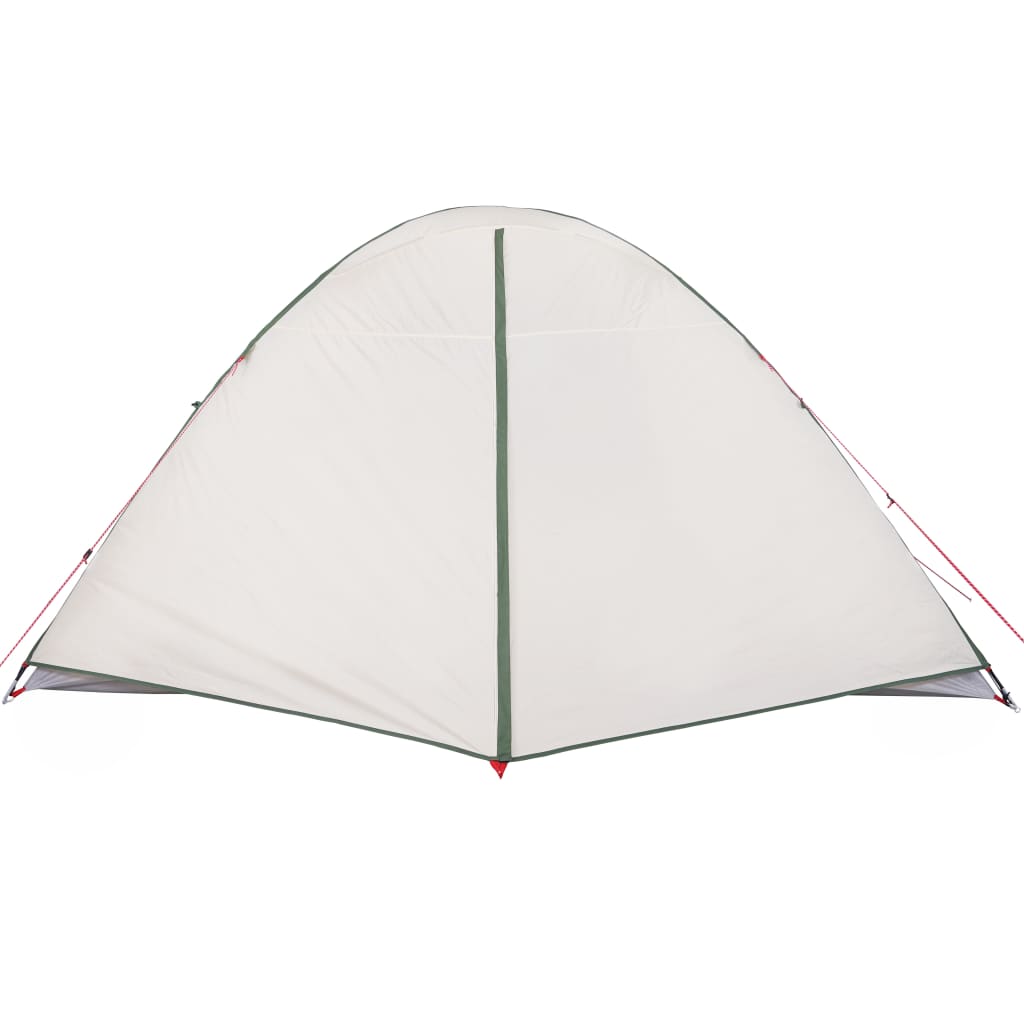 Camping Tent Dome 6-Person Green Waterproof