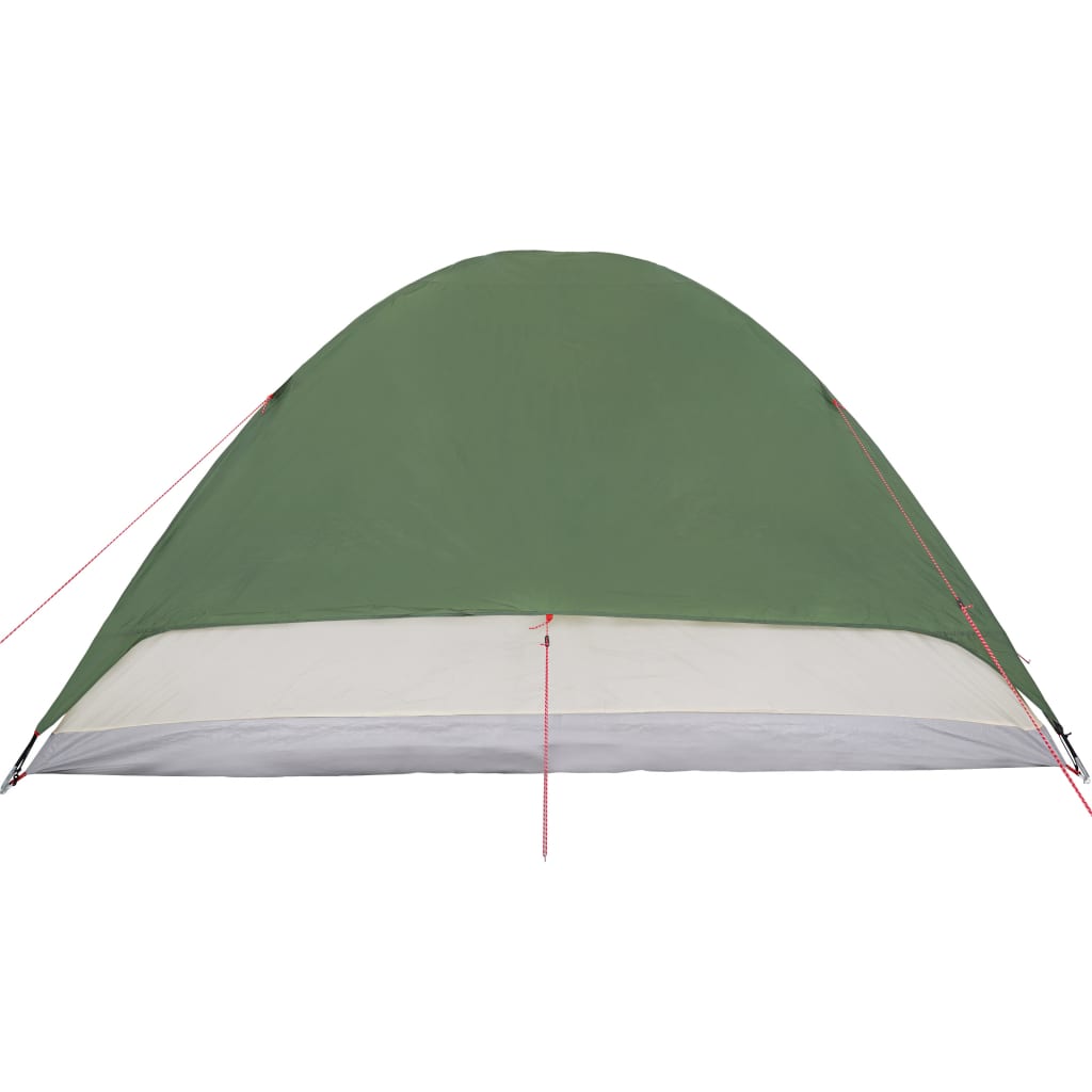 Camping Tent Dome 6-Person Green Waterproof