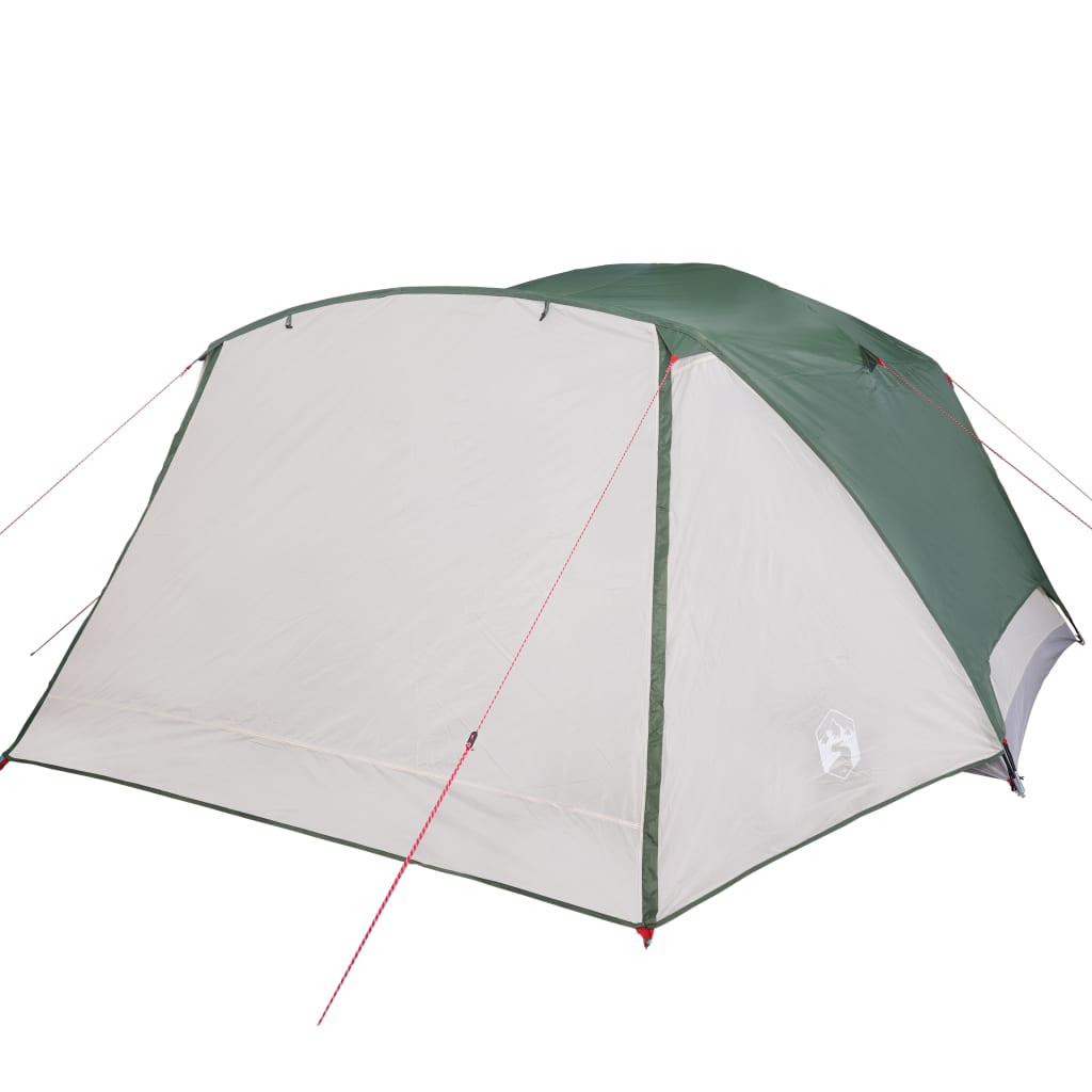 Family Tent with Porch 6-Person Green Waterproof