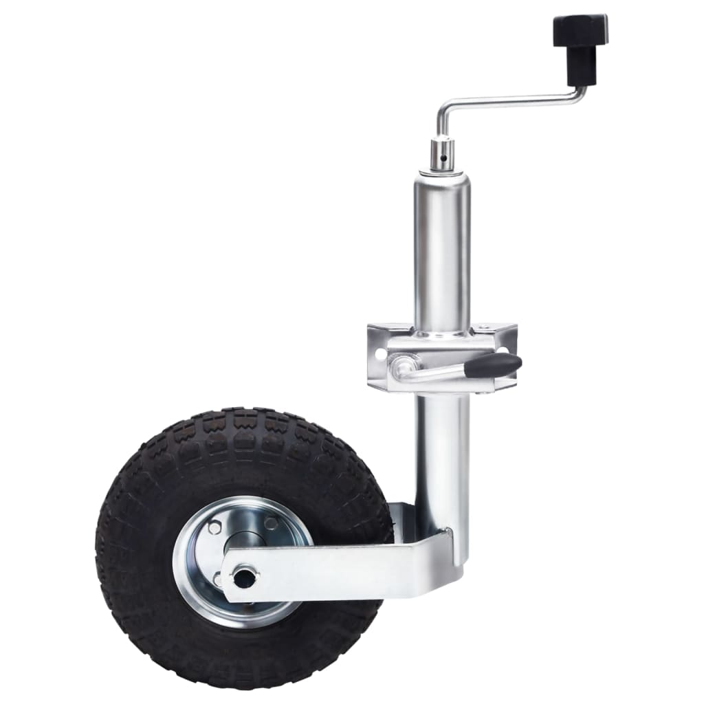 Jockey Wheel 48 mm with 2 Support Tubes and 3 Split Clamps