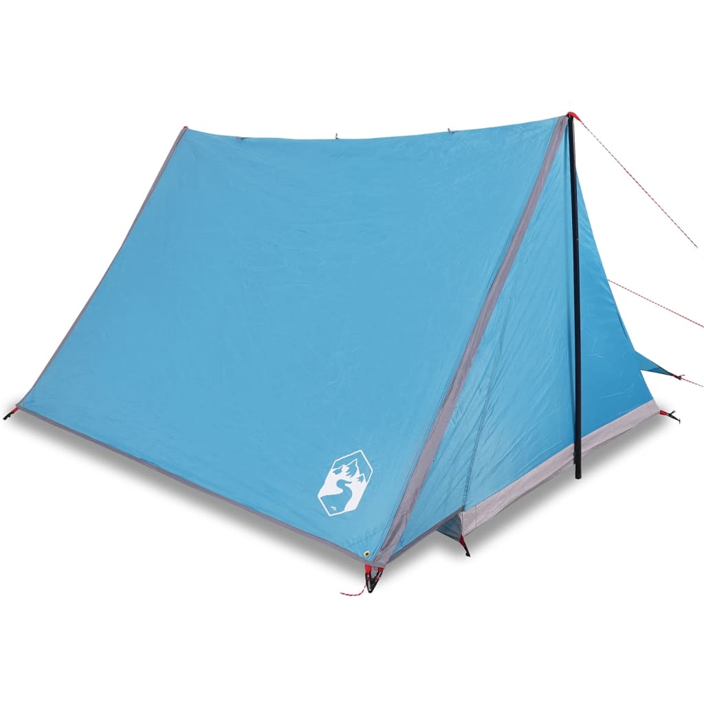 Camping Tent 2-Person Blue Waterproof