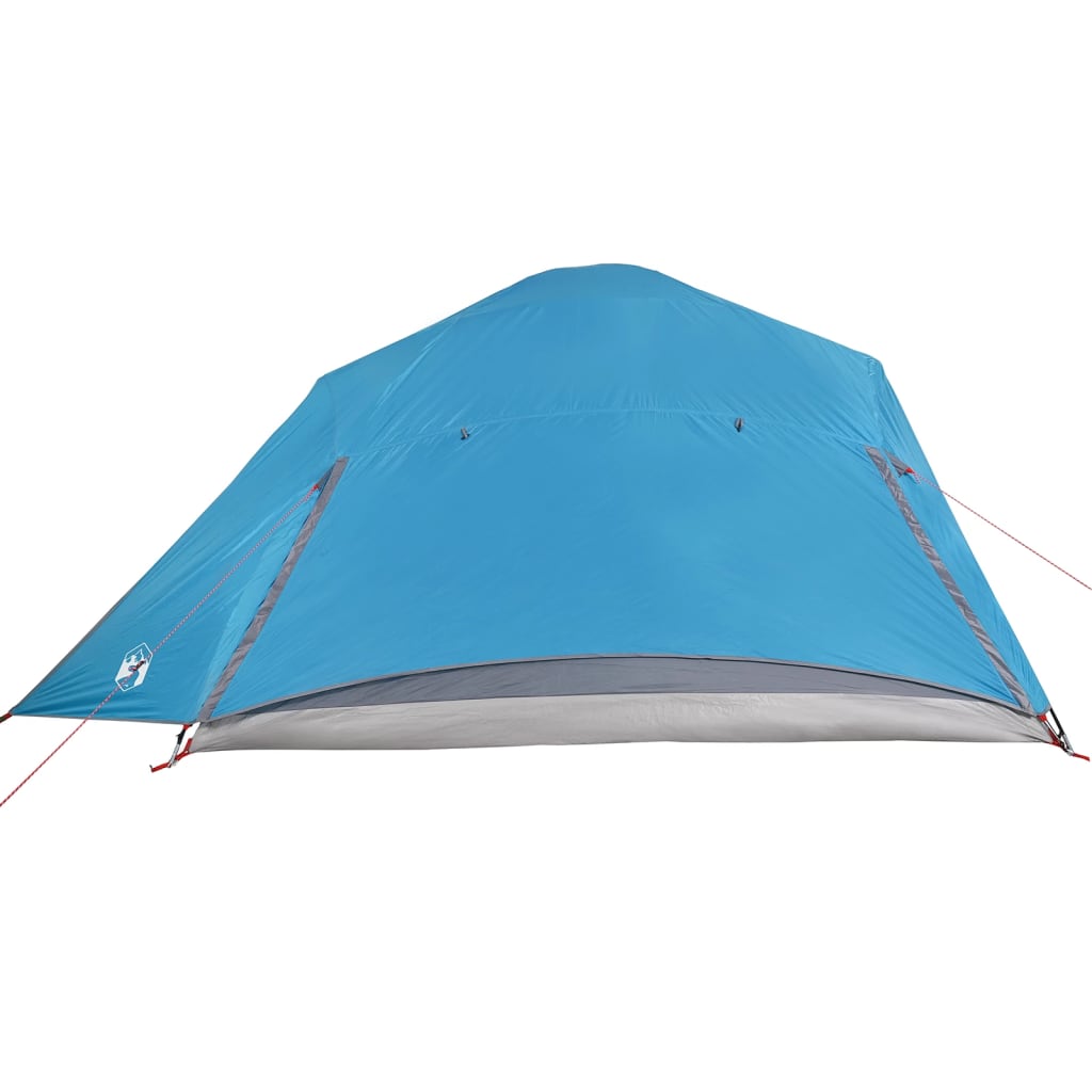 Family Tent Dome 6-Person Blue Waterproof