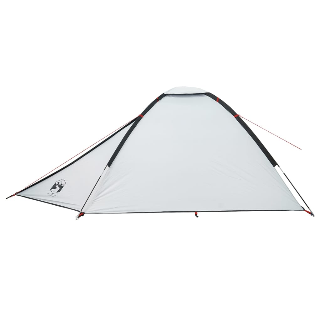 Camping Tent Dome 4-Person White Blackout Fabric Waterproof