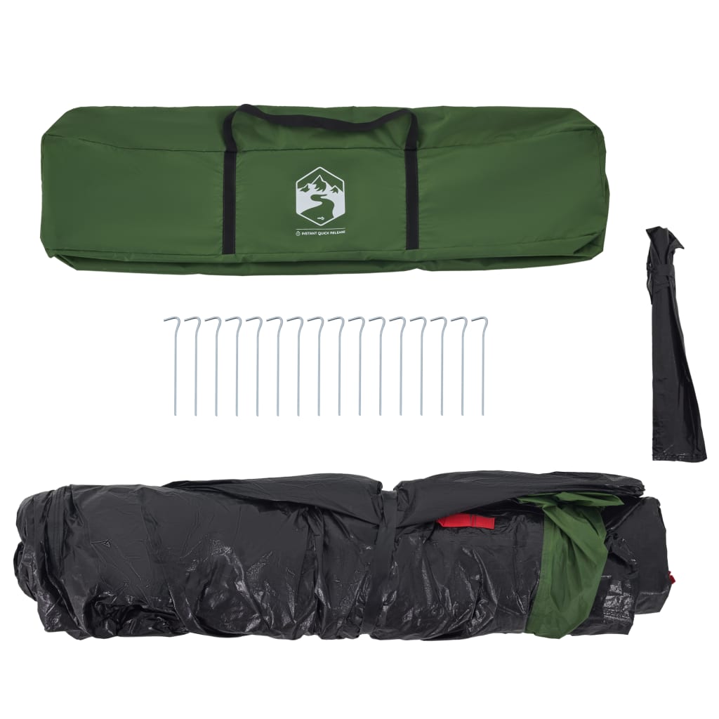 Family Tent Cabin 7-Person Green Quick Release