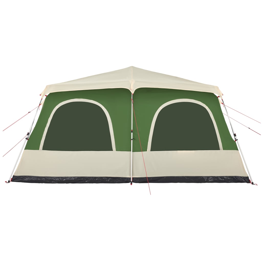 Family Tent Dome 8-Person Green Quick Release