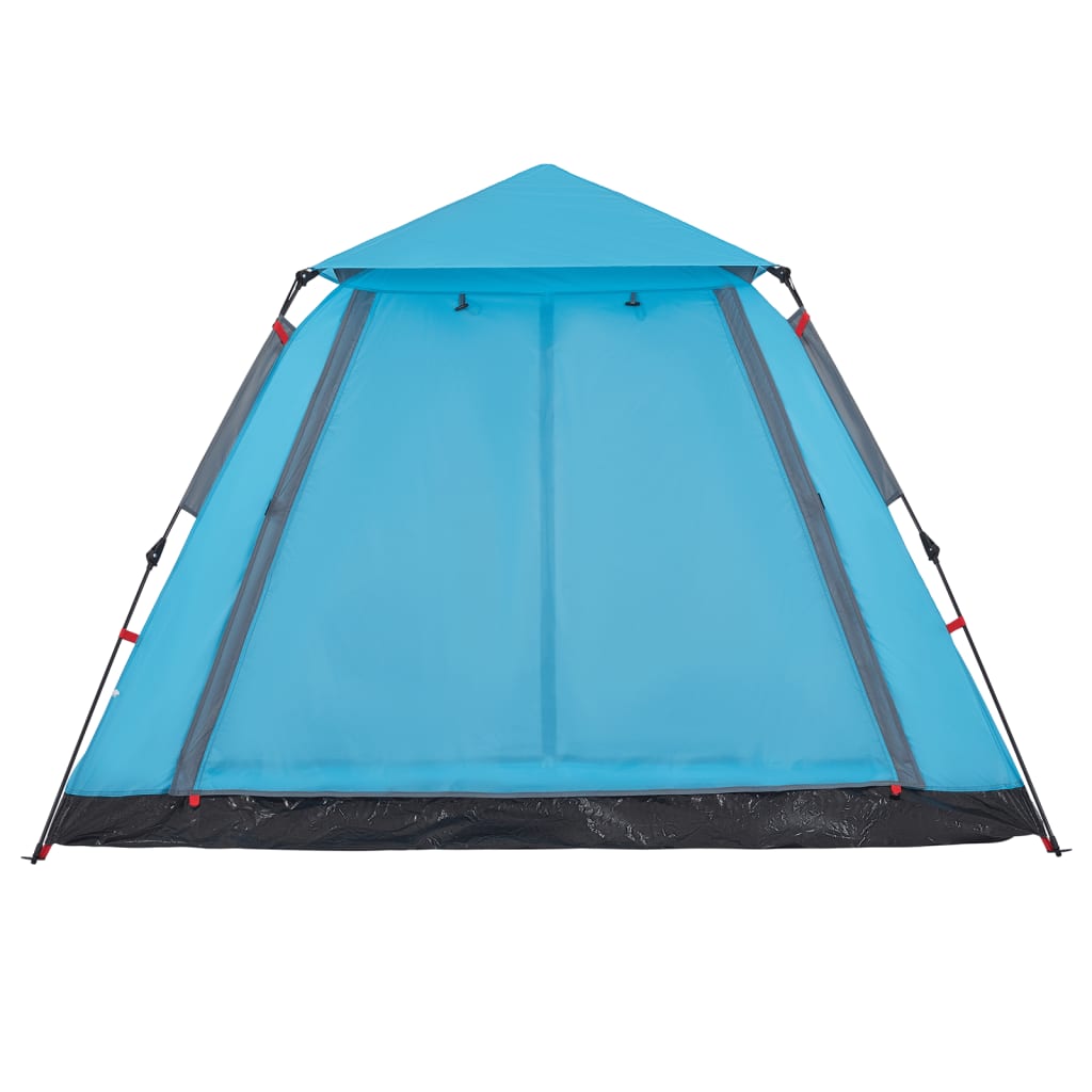 Camping Tent Dome 5-Person Blue Quick Release