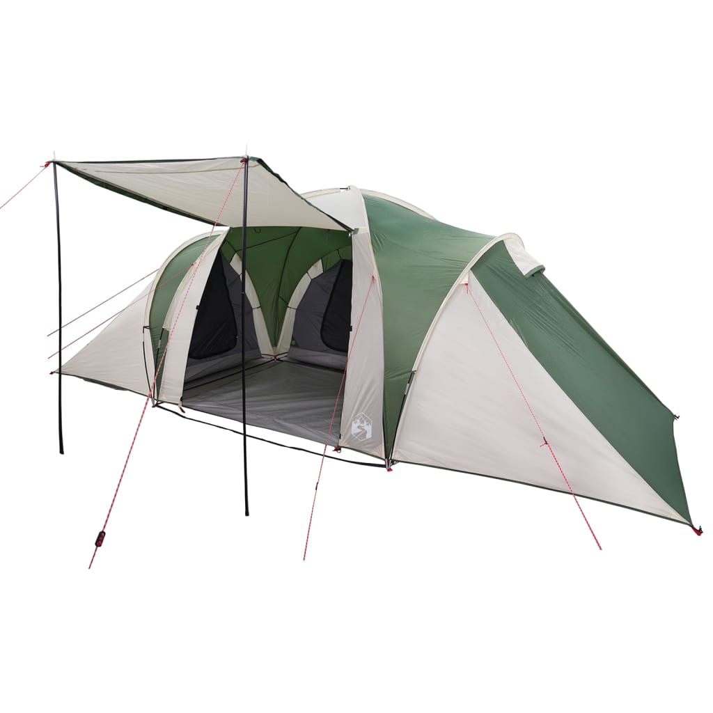 Family Tent Dome 6-Person Green Waterproof