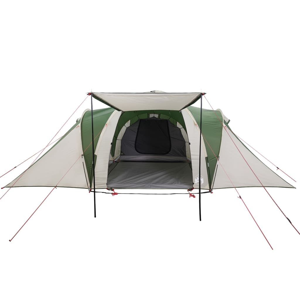 Family Tent Dome 6-Person Green Waterproof