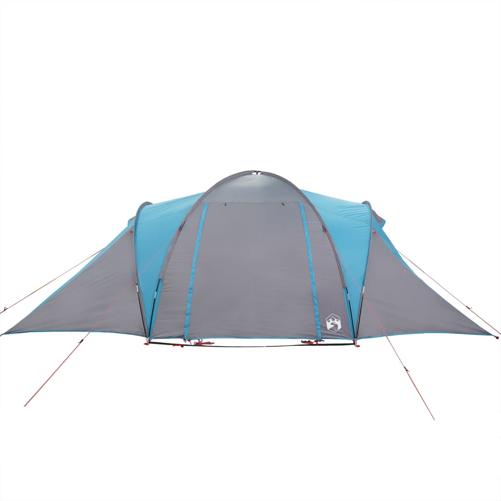 Family Tent Dome 6-Person Blue Waterproof