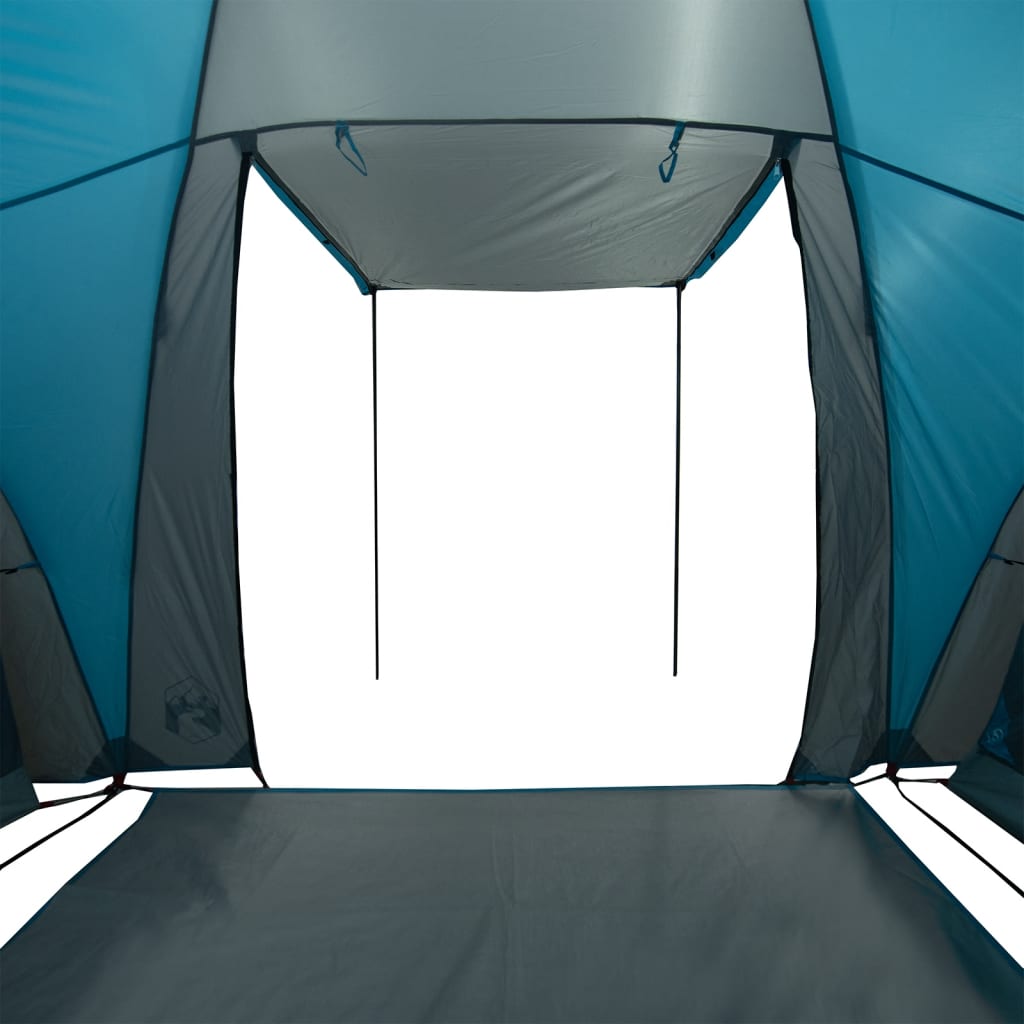 Family Tent Dome 6-Person Blue Waterproof