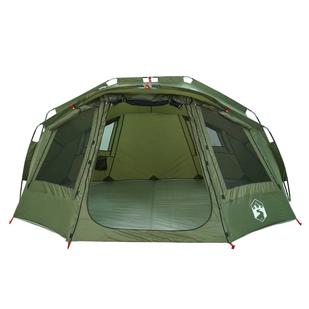 Fishing Tent 5-Person Olive Green Waterproof